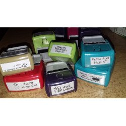 Maquina Para Hacer Sellos Amaco + Kit de Insumos + 20 Tacos
