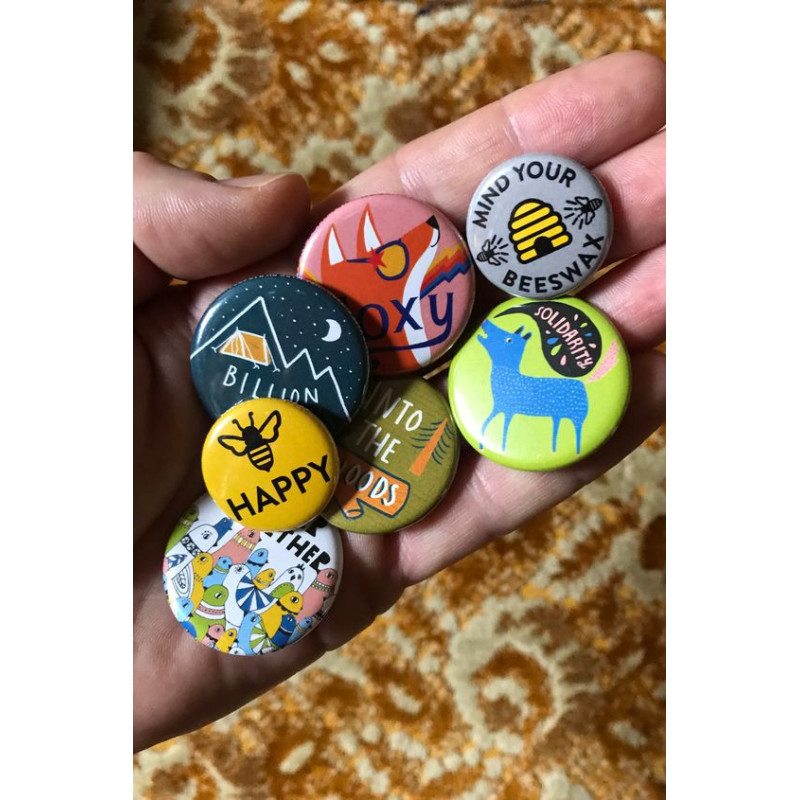 Llaveros Pins Botones Publicitarios 55 Mm. 100 unidades