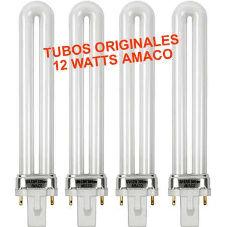 tubos originales amaco seal maker uv para hacer sellos 48 watts de potencia 4x12w