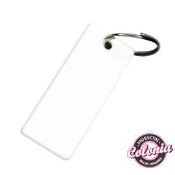Llavero Rectangular x35 U. Sublmimables 7x3 cm.