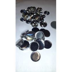 100 Insumos 32 mm. Botones Publicitarios Pin con Alfiler Para Armar