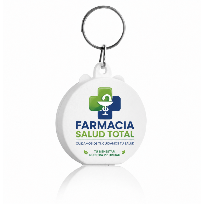 Llavero Pastillero Plástico x25 Unidades
