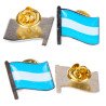 Pins Banderita Personalizados Con Dome