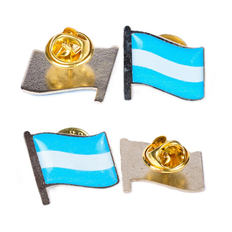 Pins Banderita Personalizados Con Dome