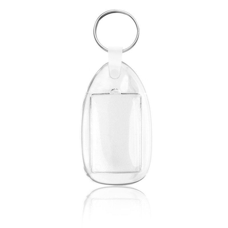 llavero cristal capilla 24x37 mm. Sin impresión - Llaveros acrilicos