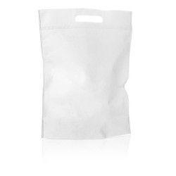 200 Eco bolsas 30x40x10 Cm. Manija Riñón Sin Impresión