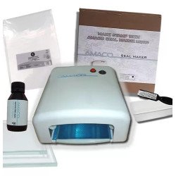 Maquina Para Hacer Sellos Amaco + Kit de Insumos + 20 Tacos